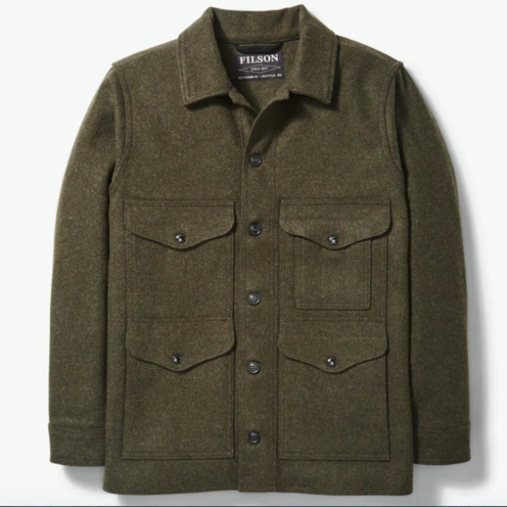 Filson Double Mackinaw Wool Cruiser Jacket